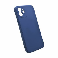 MASKICA +CLASS SILICONE EDGE ZA APPLE IPHONE 12 TAMNO PLAVA